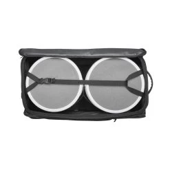 Wilson Coaches Ball Bucket Roller Bag: WB5710701 -Passion Baseball WB5710701 8 Wilson Ball Bucket Bag Black Detail.png.cq5dam.web .1200.1200