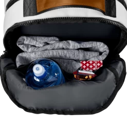 Wilson A2000 Backpack: WB57180 -Passion Baseball WB5718001 8 Wilson A2000 Lifestyle Backpack Charcoal