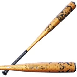 2023 DeMarini Voodoo One Gold BBCOR (-3) Baseball Bat: WBD2352010 -Passion Baseball WBD2352010 8 DeMarini Voodoo One GD.png.cq5dam.web .1200.1200
