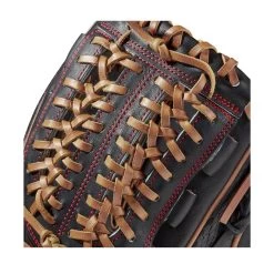 2021 Wilson A2K D33SS 11.75" Pitcher's Baseball Glove: WTA2KRB21D33 -Passion Baseball WBW100063 4 A2K P D33 1175 BlackSnakeSS SaddleTan.png.cq5dam.web .1200.1200