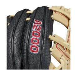 2021 Wilson A2000 PF88SS Pedroia Fit 11.25" Infield Baseball Glove: WTA20RB20PF88SS -Passion Baseball WBW100107 5 A2000 IF PF88SS 1125 BlackSnakeSS Blonde Red.png.cq5dam.web .1200.1200