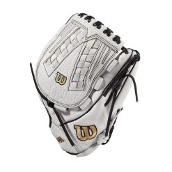 2022 Wilson A1000 V125 12.5" Outfield/Pitcher's Fastpitch Softball Glove: WTA10RF22V125 -Passion Baseball WBW100182 2 A1000 FP V125 OF 125 White Black.png.cq5dam.web .1200.1200