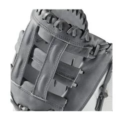 2021 Wilson A2000 FP1BSS 12.5" Fastpitch First Base Mitt: WTA20RF21FP1BSS -Passion Baseball WBW100219 4 A2000 FP 1B FP1BSS 125 WhiteSS Gray Gold.png.cq5dam.web .1200.1200
