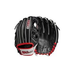 2023 Wilson A2000 1975 11.75" Infield Baseball Glove: WBW1009701175 19 2023 Wilson A2000 1975 11.75" Infield Baseball Glove: WBW1009701175 -Passion Baseball WBW100970 8 A2000 IF 1975 1175 Black White Red.png.cq5dam.web .1200.1200