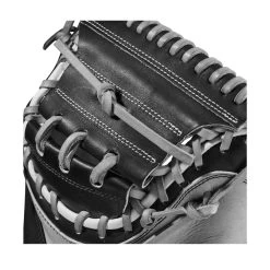 2023 Wilson A2000 M2 33.5" Baseball Catcher's Mitt: WBW100977335 14 2023 Wilson A2000 M2 33.5" Baseball Catcher's Mitt: WBW100977335 -Passion Baseball WBW100977 4 A2000 C M2SS 335 Grey Black.png.cq5dam.web .1200.1200