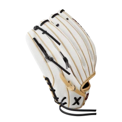 2023 Wilson A2000 H12 12" Infield Fastpitch Softball Glove: WBW10099212 -Passion Baseball WBW100992 3 A2000FP H12SS 12 WhiteSS Blonde Black