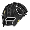 2023 Wilson A2000 M1DSS 33.5" Baseball Catcher's Mitt: WBW100995335 -Passion Baseball WBW100995 0 A2000 C M1DSC 335 BlackSS BlackDimple White WilsonGold