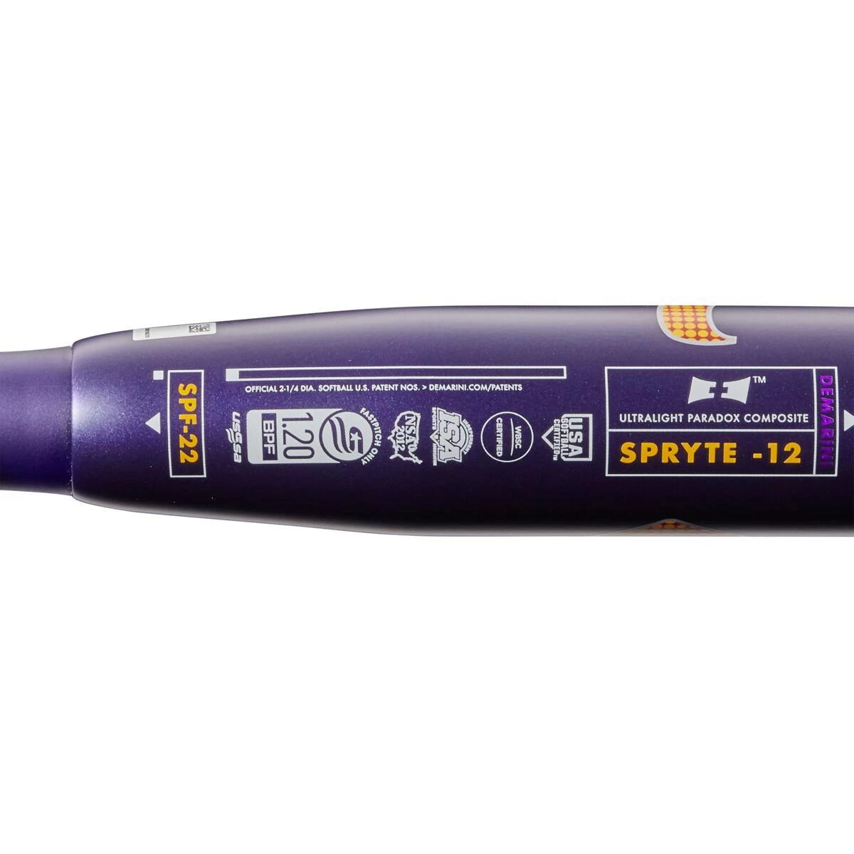 2022 DeMarini SPRYTE (-12) Fastpitch Softball Bat: WTDXSPF-22 9 2022 DeMarini SPRYTE (-12) Fastpitch Softball Bat: WTDXSPF-22 - Image 7