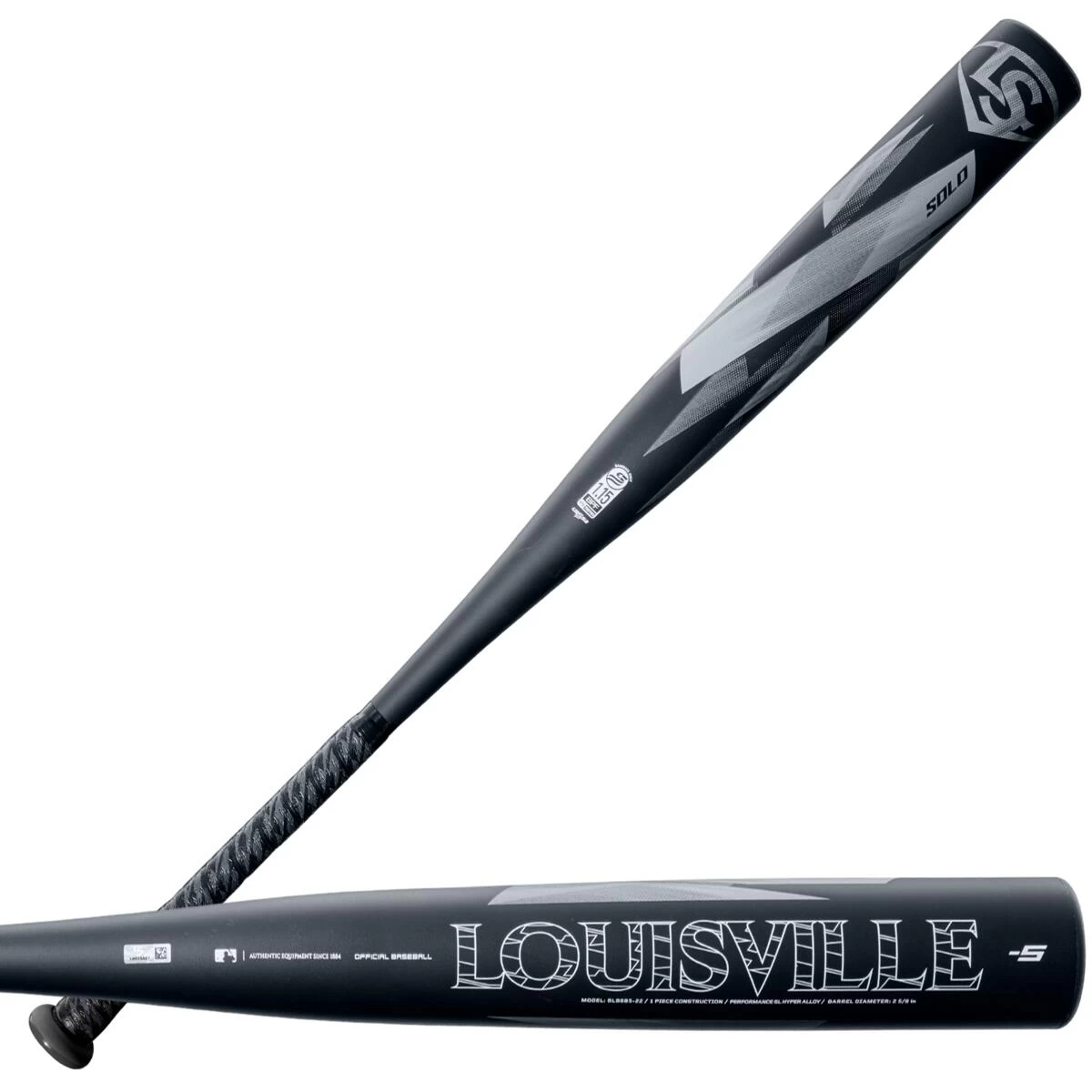 2022 Louisville Slugger SOLO (-5) USSSA Baseball Bat: WTLSLS6B0522 4 2022 Louisville Slugger SOLO (-5) USSSA Baseball Bat: WTLSLS6B0522 - Image 2