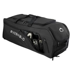 Evoshield Stone Wall Wheeled Bag (Multiple Colors): WTV9400 -Passion Baseball WTV9400BL 6 Evoshield Stonewall Wheeled Bag Catcher Pocket a.png.cq5dam.web .1200.1200
