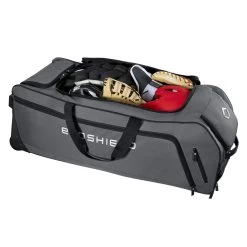 Evoshield Stone Wall Wheeled Bag (Multiple Colors): WTV9400 -Passion Baseball WTV9400GY 4 Evoshield Stonewall Wheeled Bag Interior.png.cq5dam.web .1200.1200