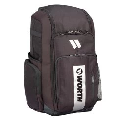 Worth Pro Slowpitch Backpack: WBA004 -Passion Baseball WorthProSlowpitchBackpack WBA004 Black