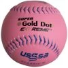 Worth Pink 12" USSSA Super Gold Dot Extreme Classic M 40/325 Slowpitch Softballs (Dozen): WUC12CPXT -Passion Baseball Worth USSSA PINK Softball WUC12CPXT