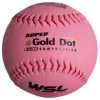 Worth Pink 12" WSL Super Green Dot 47/400 Slowpitch Softballs (Dozen): WPS12WSLC -Passion Baseball Worth WSL Slowpitch Pink Ball WPS12WSLC