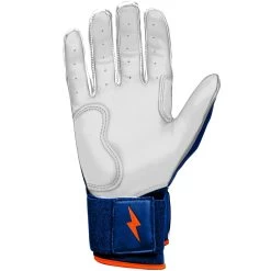 Bruce Bolt PREMIUM PRO NIMMO Long Cuff Batting Gloves: Mets Blue 15 Bruce Bolt PREMIUM PRO NIMMO Long Cuff Batting Gloves: Mets Blue -Passion Baseball premium pro nimmo series long cuff batting gloves blue gloves brucebolt 291082