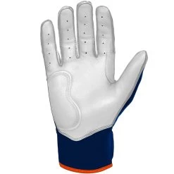 Bruce Bolt PREMIUM PRO NIMMO Short Cuff Batting Gloves: Blue -Passion Baseball premium pro nimmo series short cuff batting gloves blue gloves brucebolt 122270